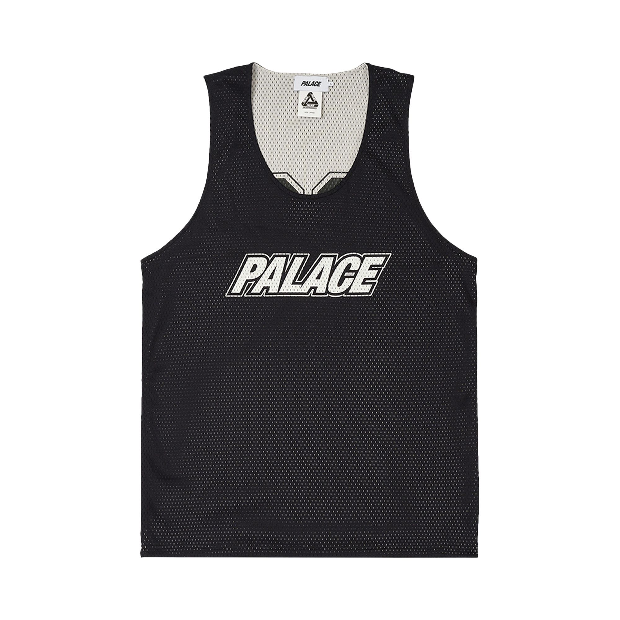 ウェア palace MESH REVERSO BORDER VEST BLACK Buy Palace Mesh Reverso Border Vest 'Black' - P26ES041 | GOAT