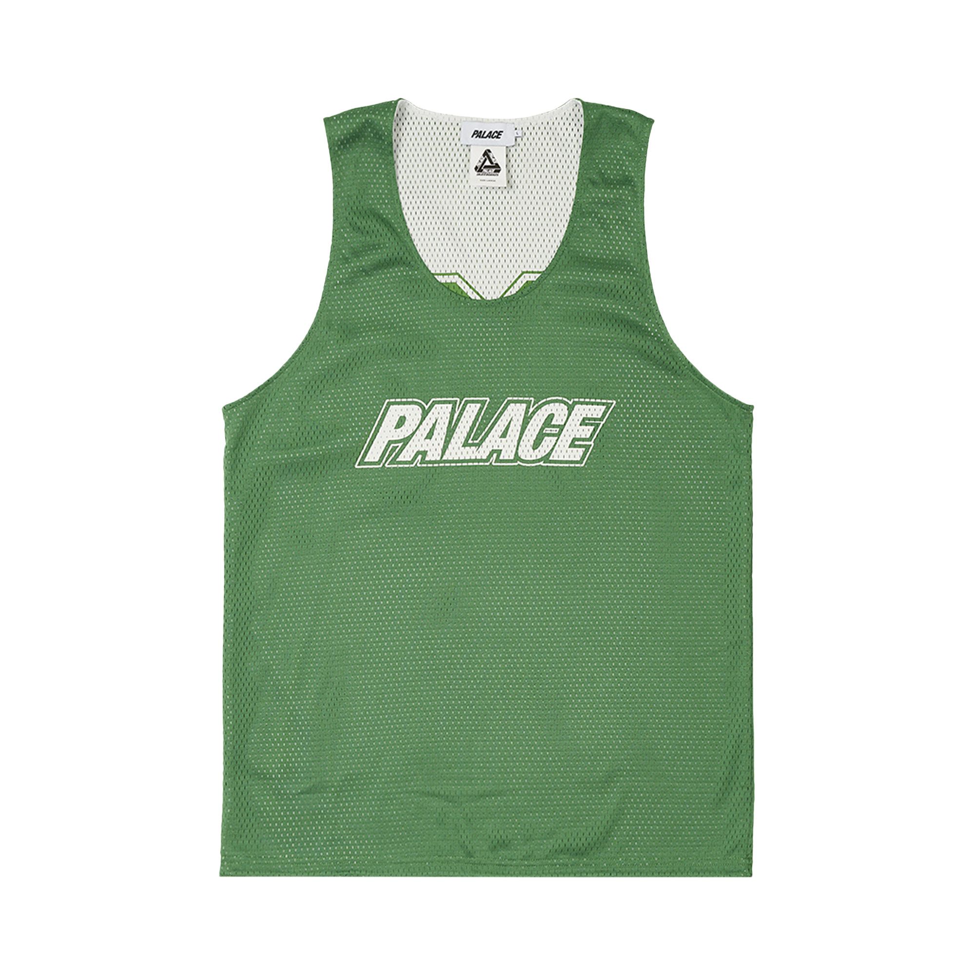 Achetez des Palace Mesh Reverso Border Vest 'Green' - P26ES042