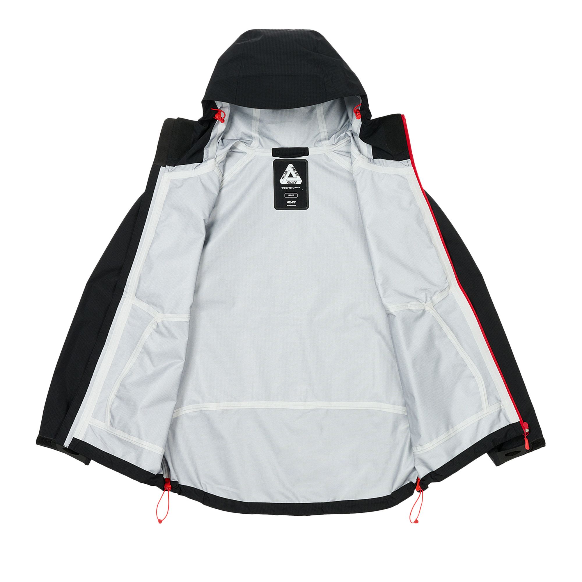 Size xl Palace Pertex 3L Armor Jacket 'Black'