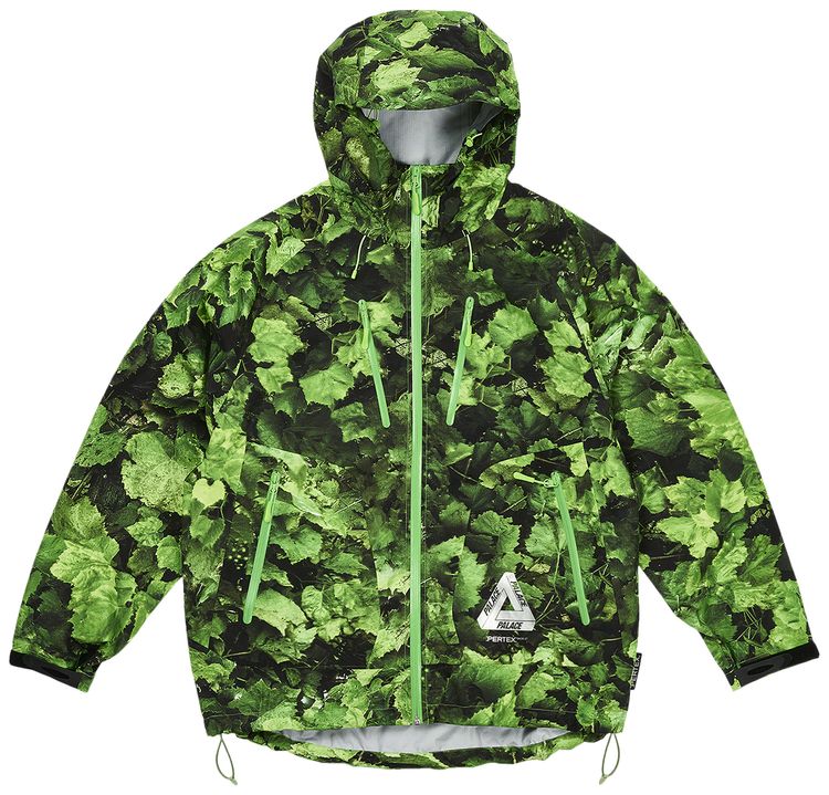 Palace Pertex 3L Armor Jacket Leaf Print