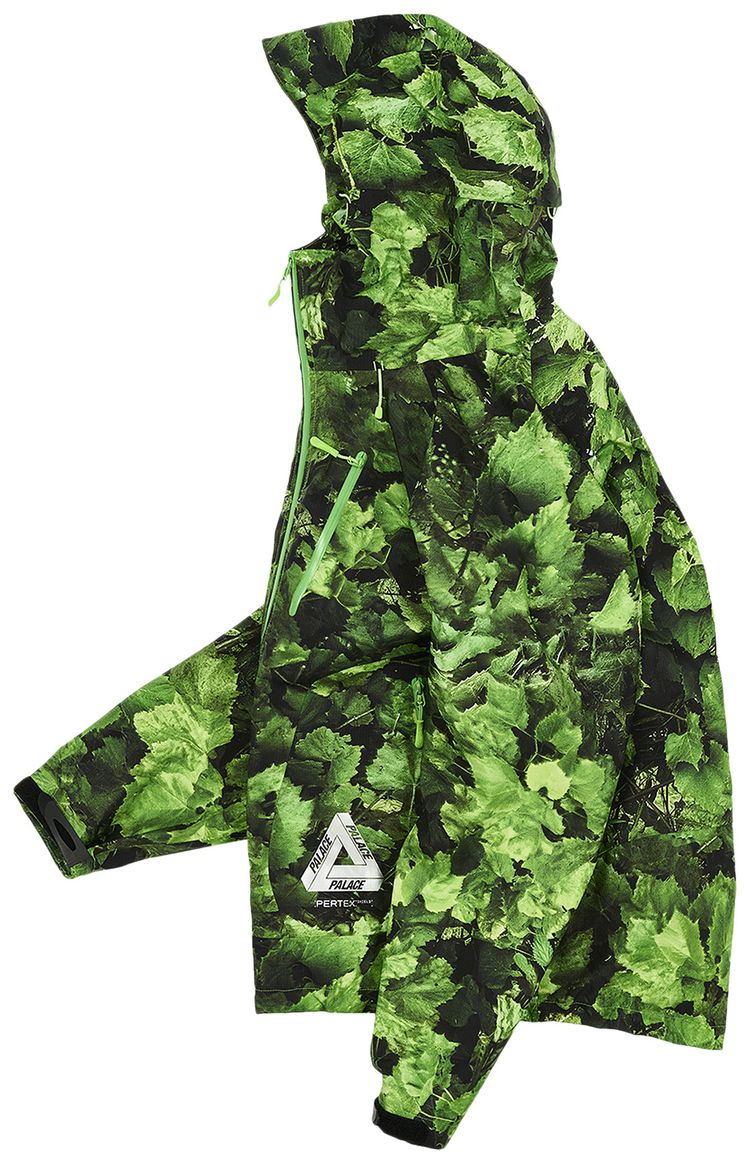 Palace Pertex 3L Armor Jacket Leaf Print