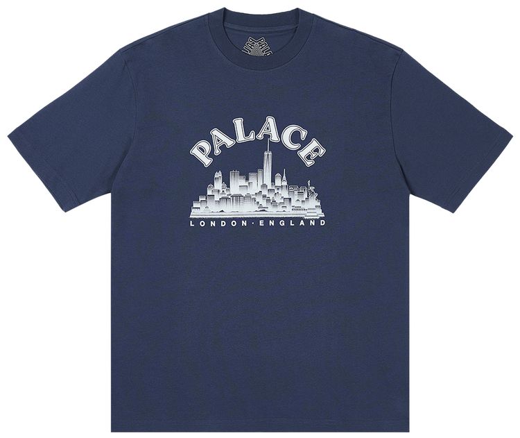 Palace Skyline T Shirt Navy