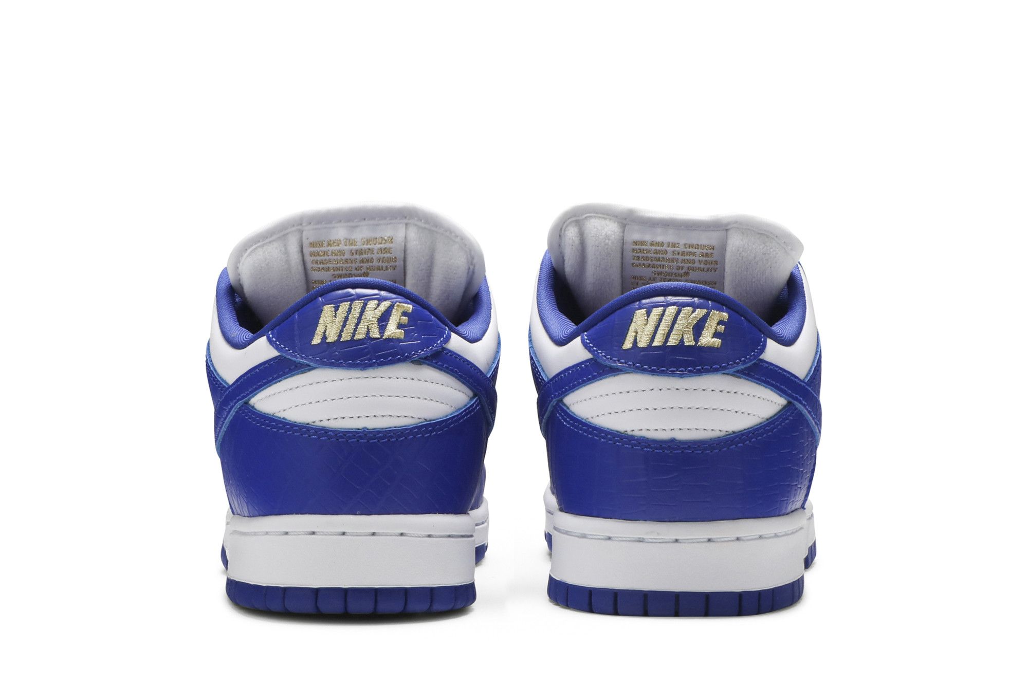 Buy Supreme x Dunk Low OG SB QS 'Hyper Royal' - DH3228 100