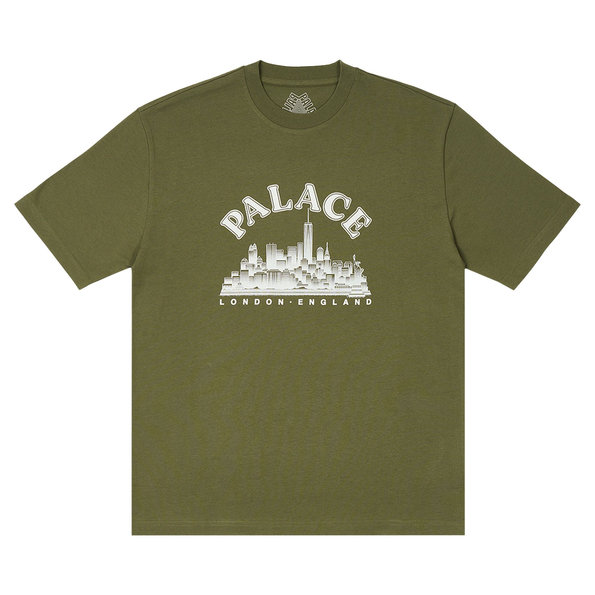 Buy Palace Skyline T-Shirt 'The Deep Green' - P26TS172 | GOAT UK