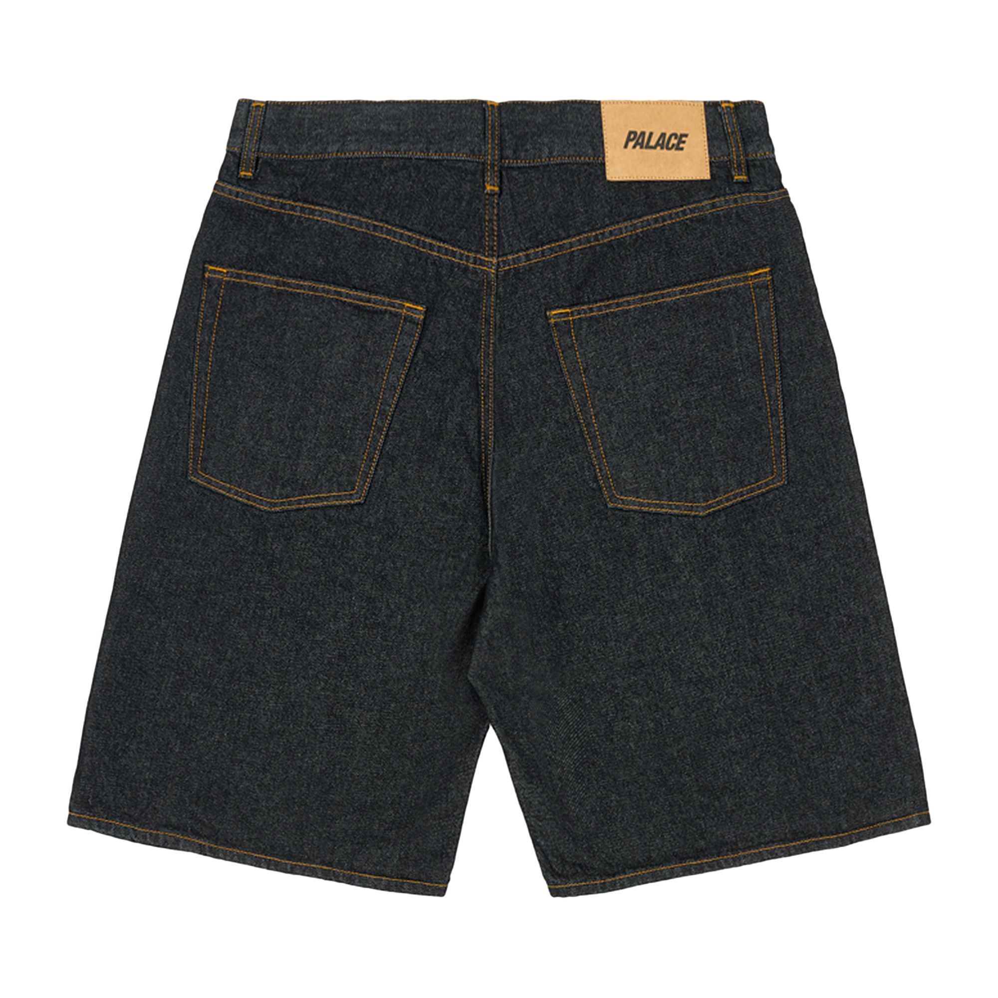 Buy Palace Jean Short 'Indigo Wash' - P27ST002 | GOAT