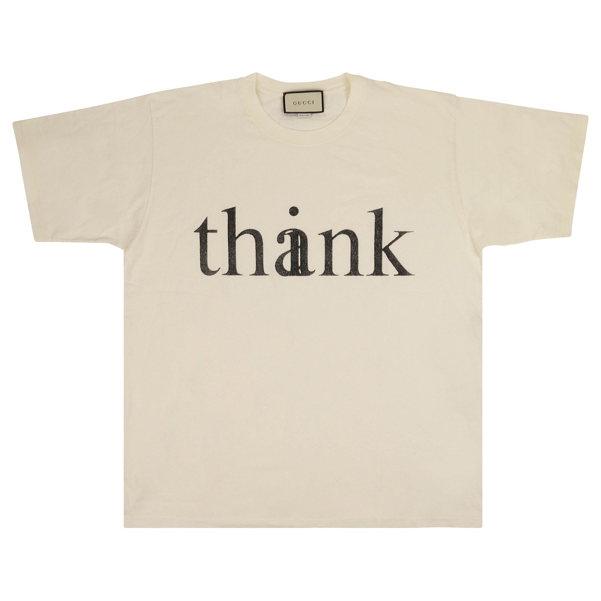 スーパーセール 50％（福袋 Think/Thank Gucci Buy Print White 'Off T-Shirt Oversize トップス