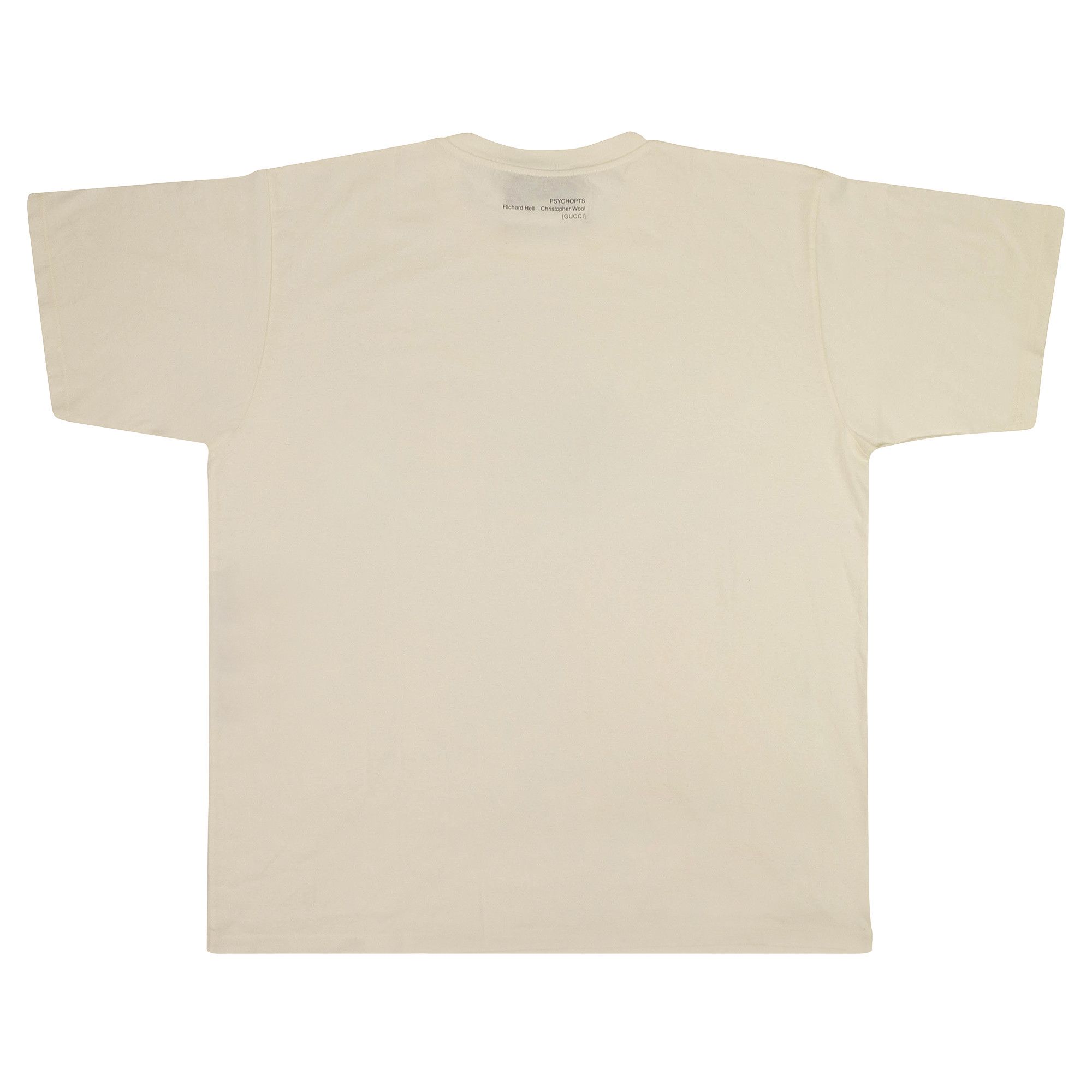 Buy Gucci Think/Thank Print Oversize T-Shirt 'Off White' - 616036