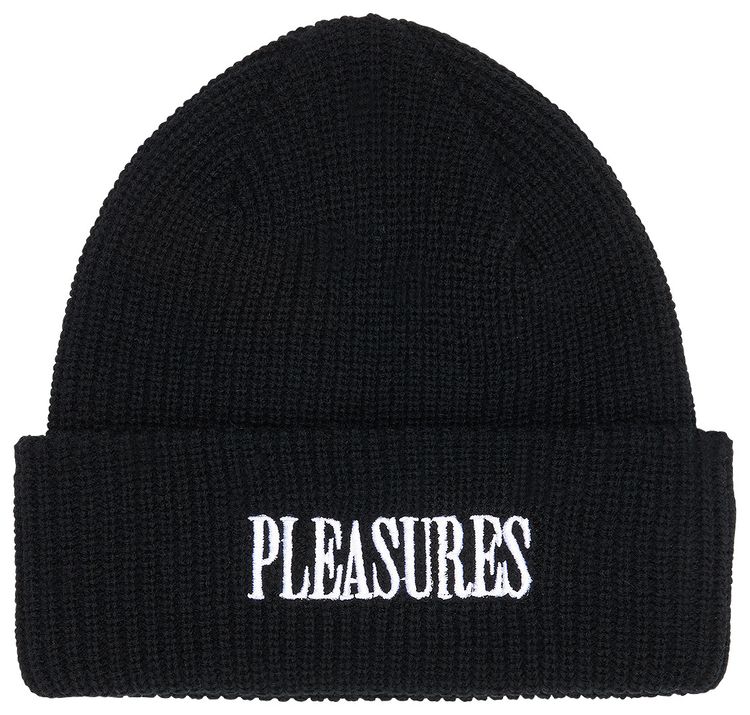 Pleasures Balance Logo Beanie Black