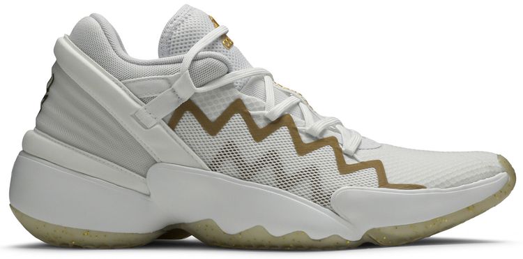 Adidas DON Issue 2 White Gold Metallic