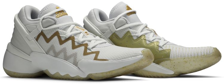 Adidas DON Issue 2 White Gold Metallic