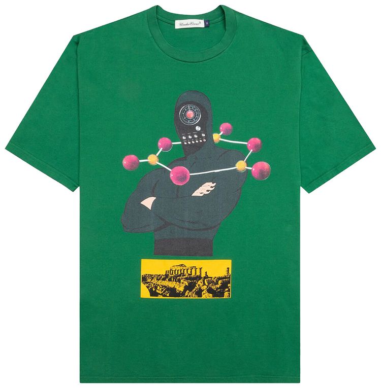 Undercover Equalizer Man T Shirt Green