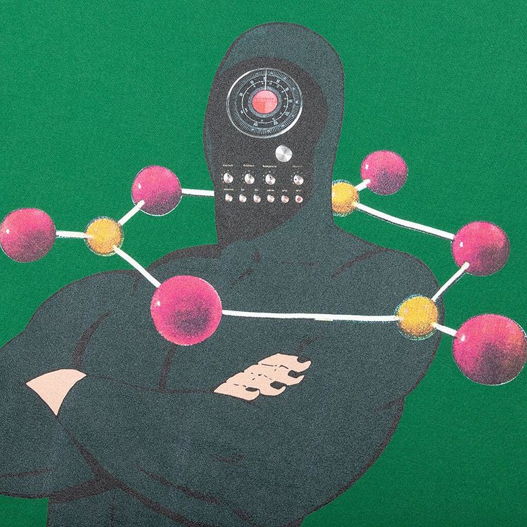 Undercover Equalizer Man T Shirt Green