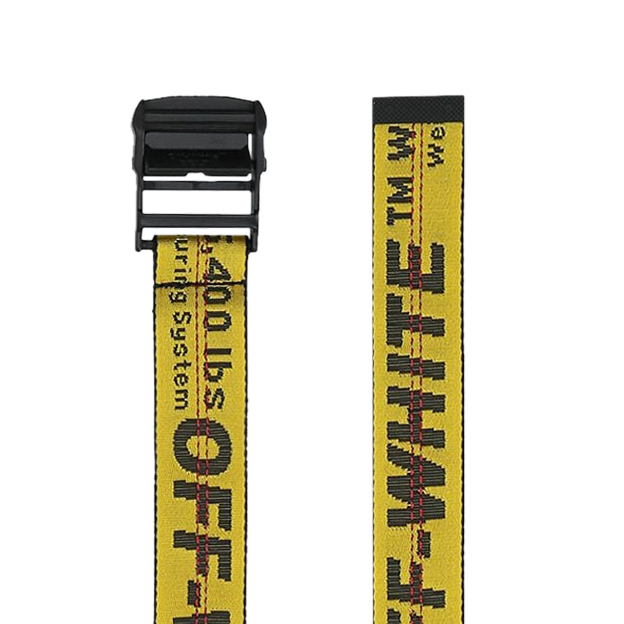 Buy Off-White Classic Industrial Belt 'Yellow/Black