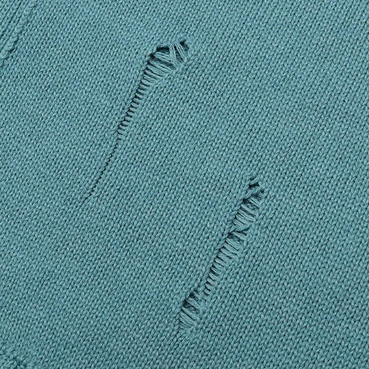 Undercover Grunge Knit Cardigan Grey Green