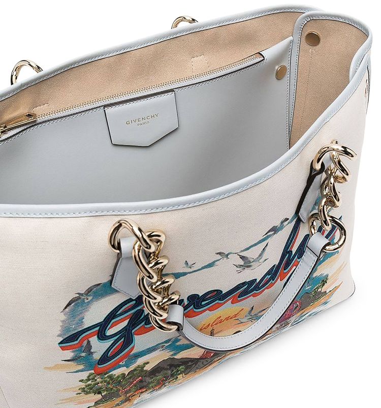 Givenchy Bond Medium Shopping Bag GreyBlue