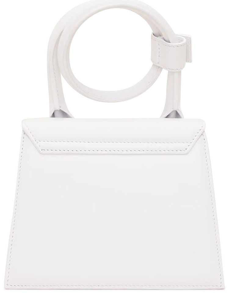 Jacquemus Le Chiquito Noeud Shoulder Bag White
