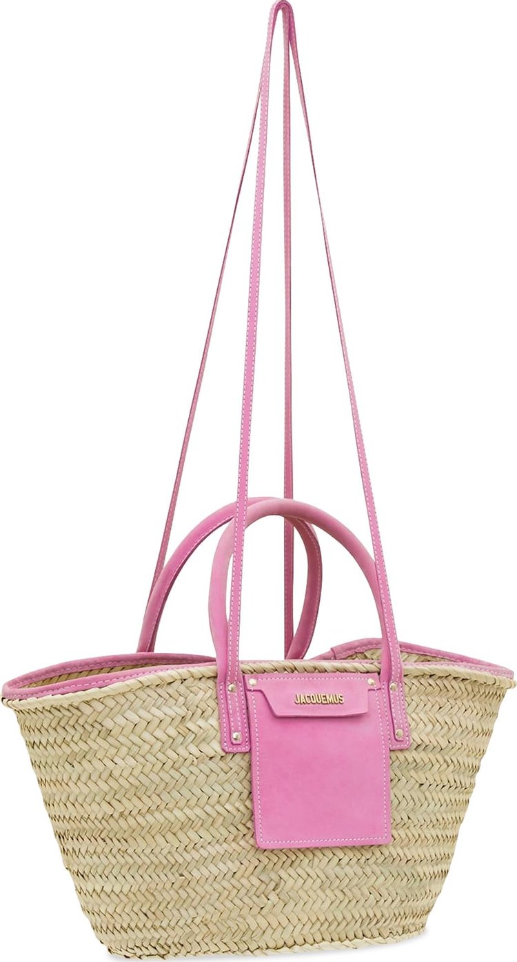 Jacquemus Le Panier Soleil Basket Bag Pink