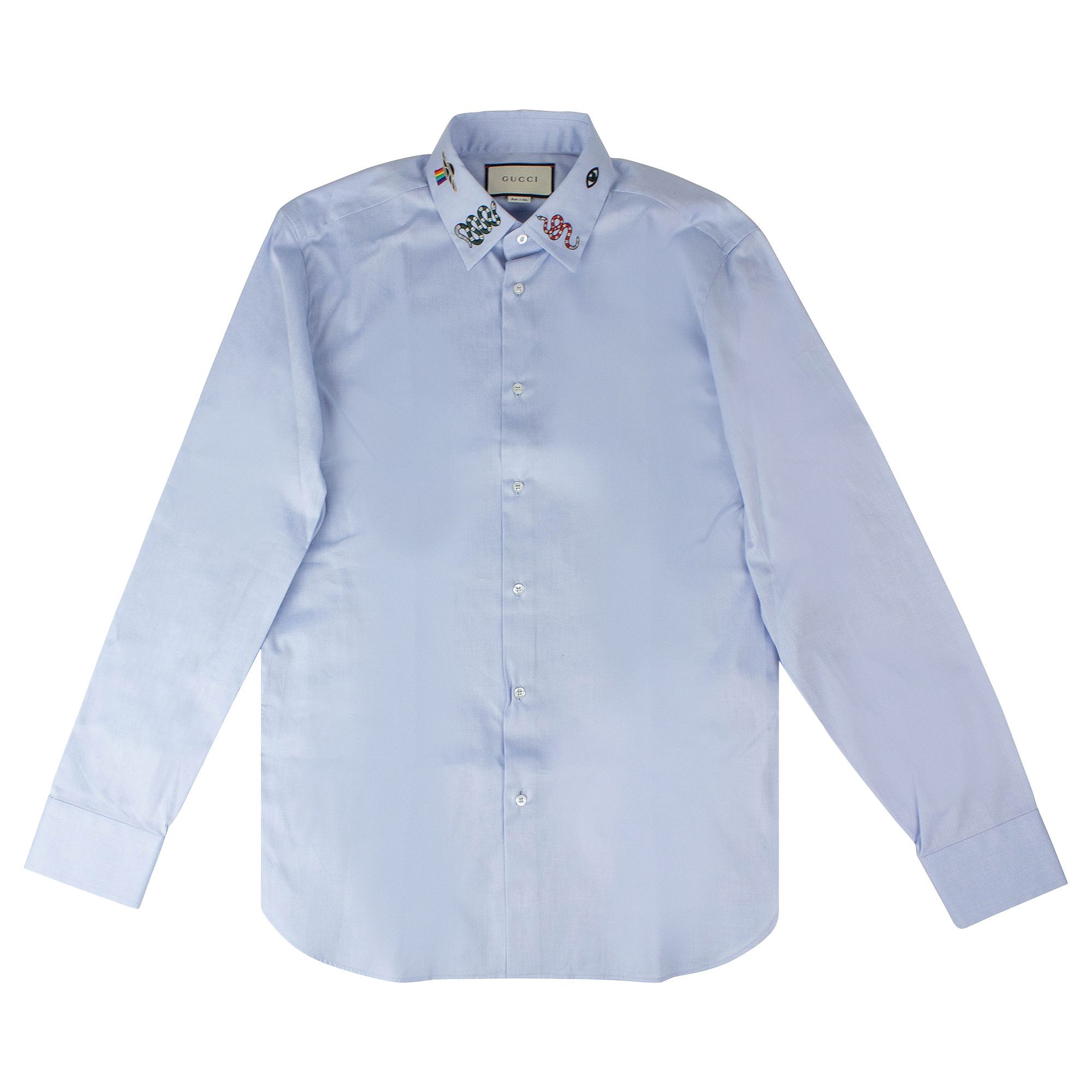 トップス Orchid Embroidered Collar Shirt Genny Orchids Embroidery Shirt - White - Women