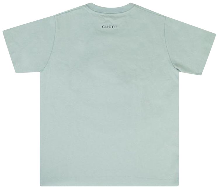 Gucci Mon Lapin Short Sleeve T Shirt Blue
