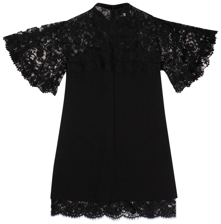 Gucci Lace Detail Dress Black