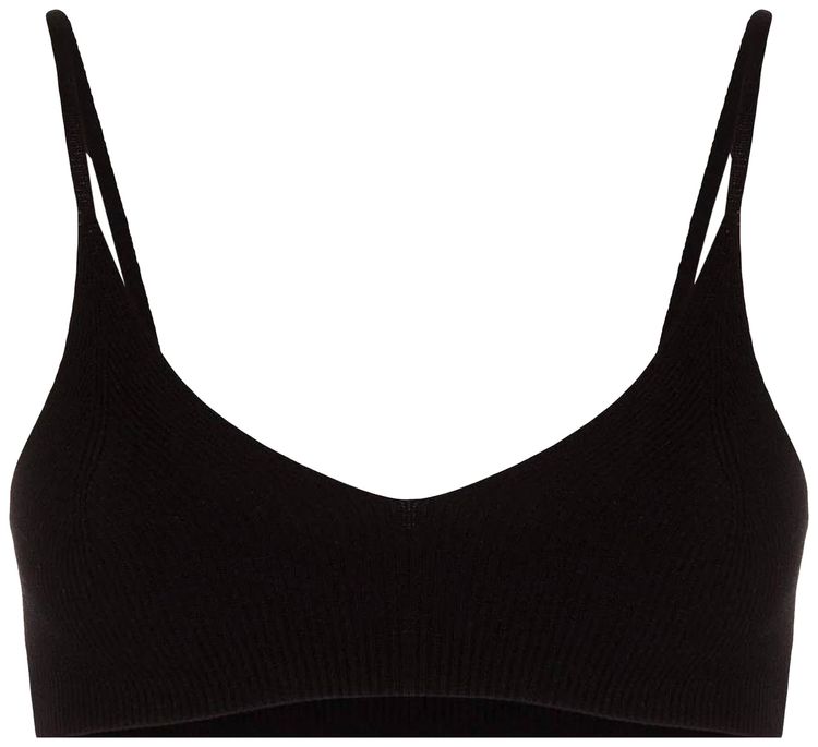Jacquemus Le Bandeau Valensole Top Black