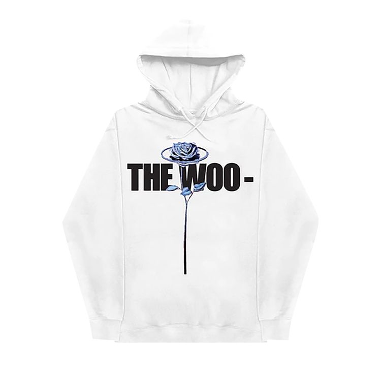 Vlone x Pop Smoke The Woo Hoodie White
