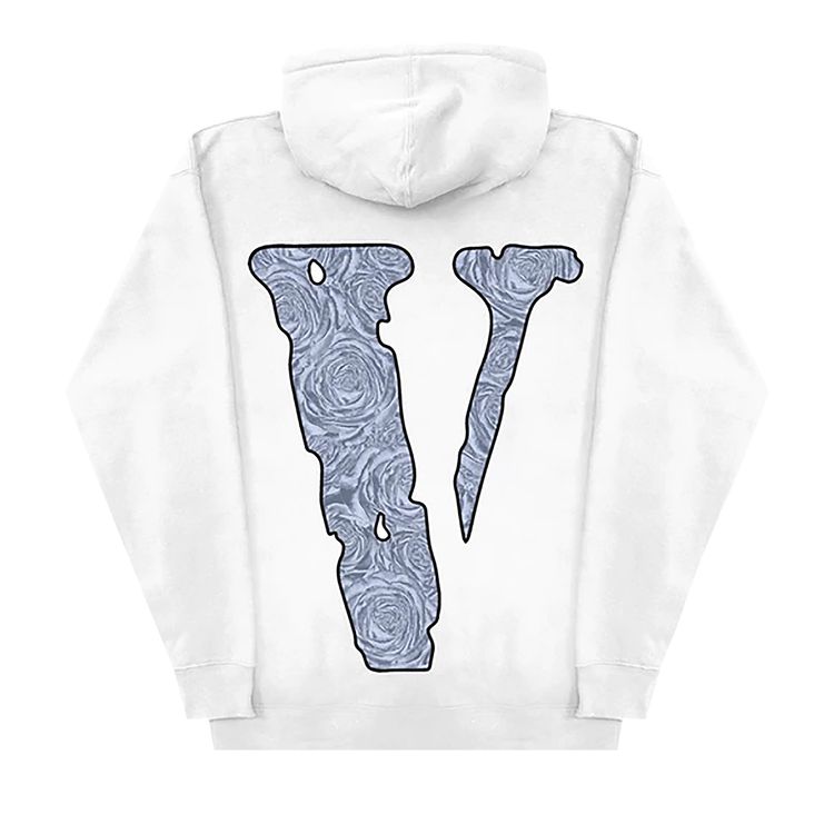 Vlone x Pop Smoke The Woo Hoodie White