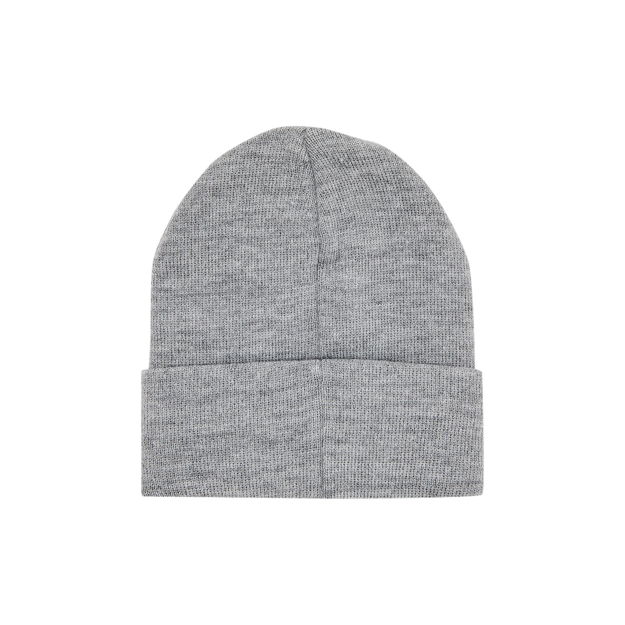 Supreme Stencil Beanie 'Heather Grey'