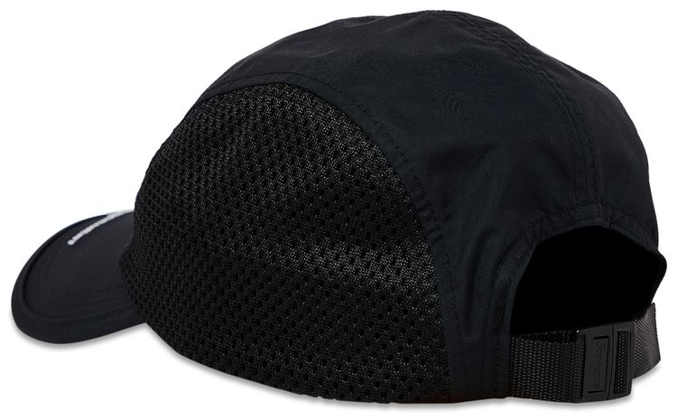 Supreme Mesh Side Panel Camp Cap Black
