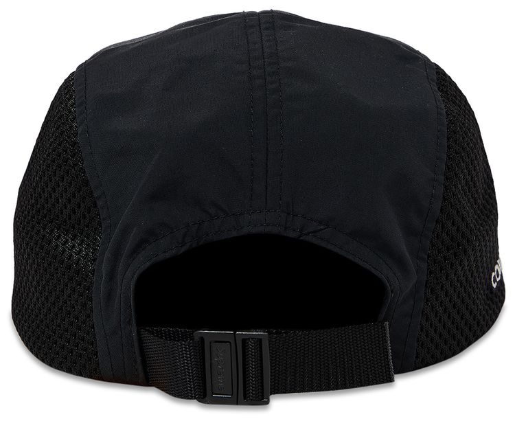 Supreme Mesh Side Panel Camp Cap Black