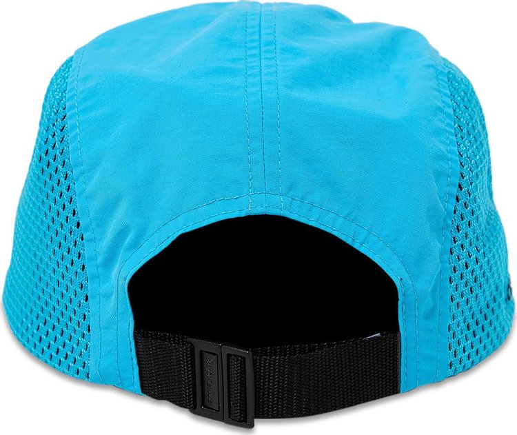 Supreme Mesh Side Panel Camp Cap Cyan