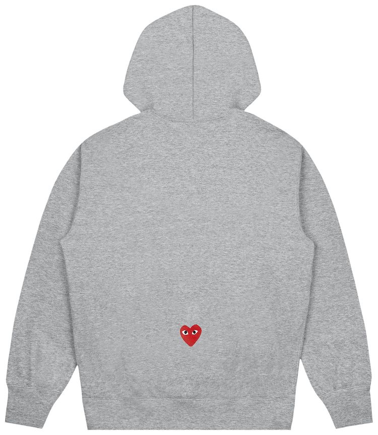 Nike x Comme des Garcons PLAY Hoodie Grey