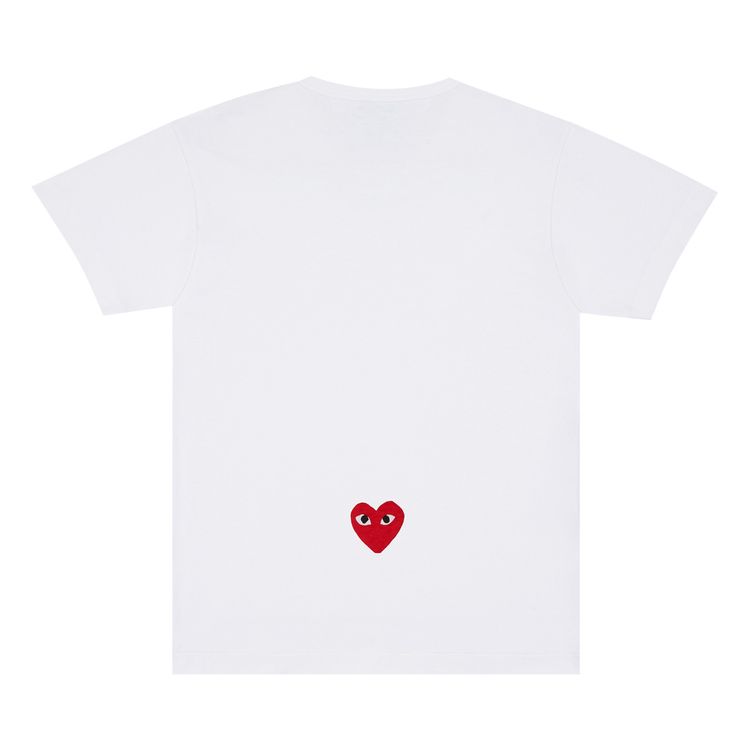 Nike Womens x Comme des Garcons PLAY T Shirt White