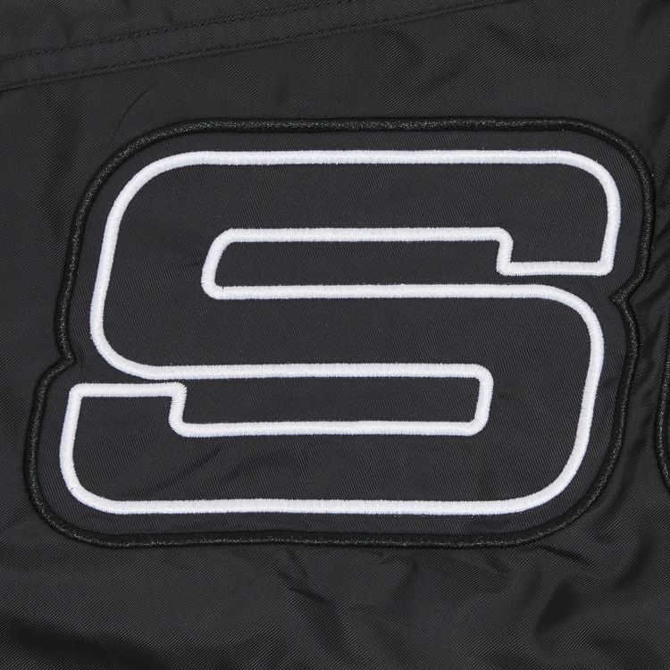 Supreme Hooded Stadium Jacket Black