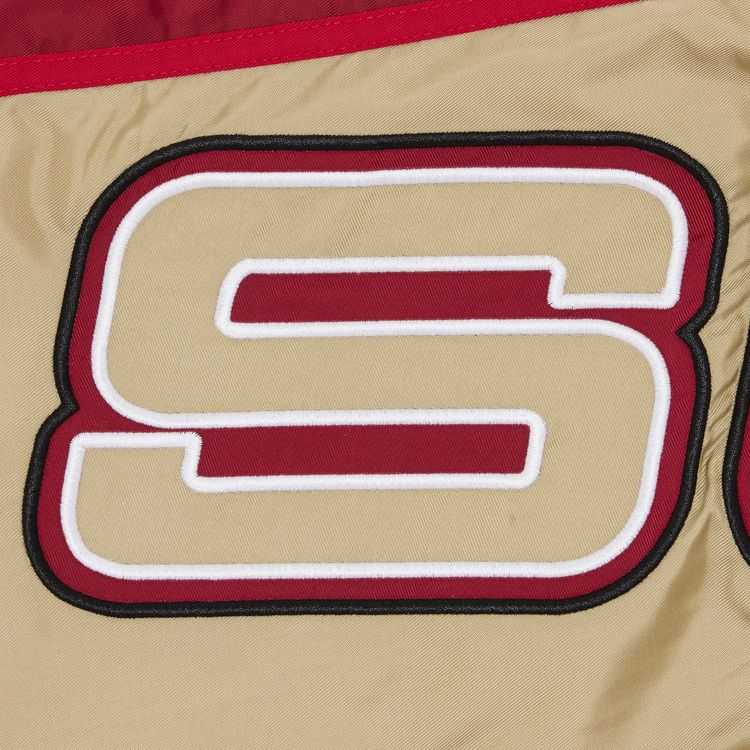 Supreme Hooded Stadium Jacket Red