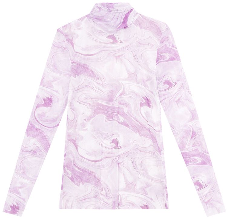 GANNI Rollneck Orchid Bloom