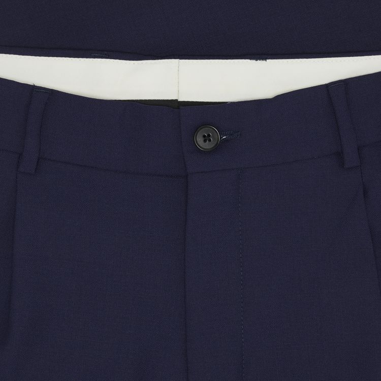 Supreme Pleated Trouser Navy