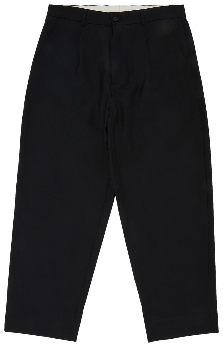 Supreme Pleated Trouser Black