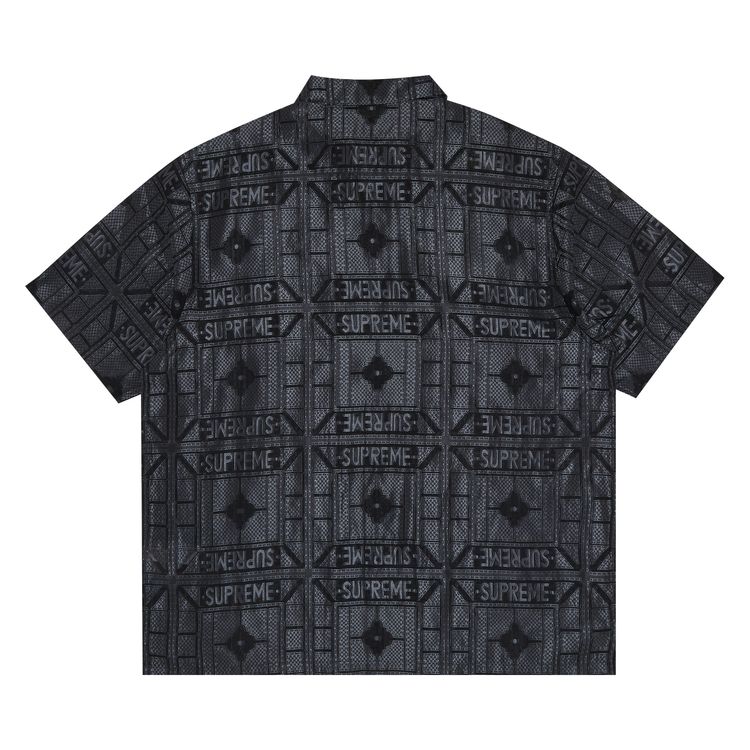 Buy Supreme Tray Jacquard Short-Sleeve Shirt 