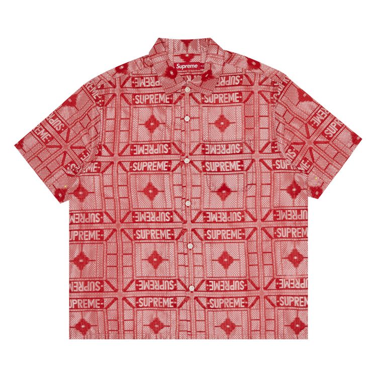 Buy Supreme Tray Jacquard Short-Sleeve Shirt  