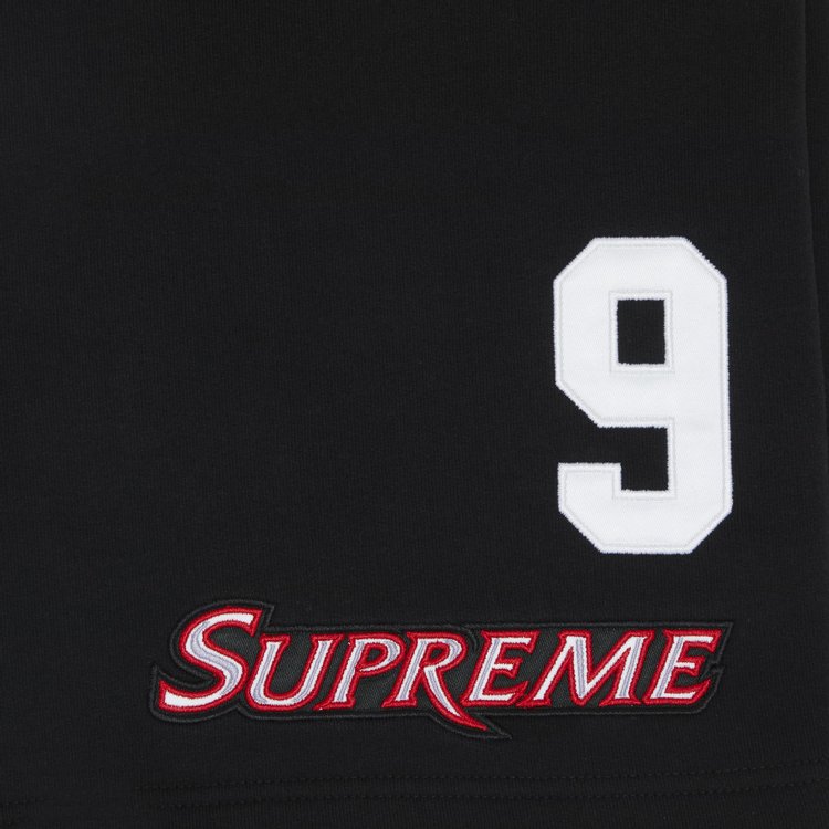 Supreme Equipe Sweatshort Black