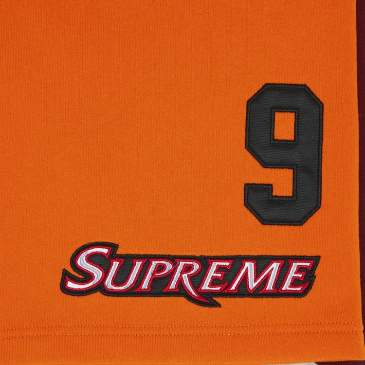 Supreme Equipe Sweatshort Dark Orange