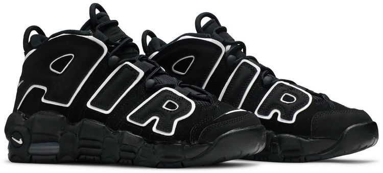 Nike Air More Uptempo GS Black 2016