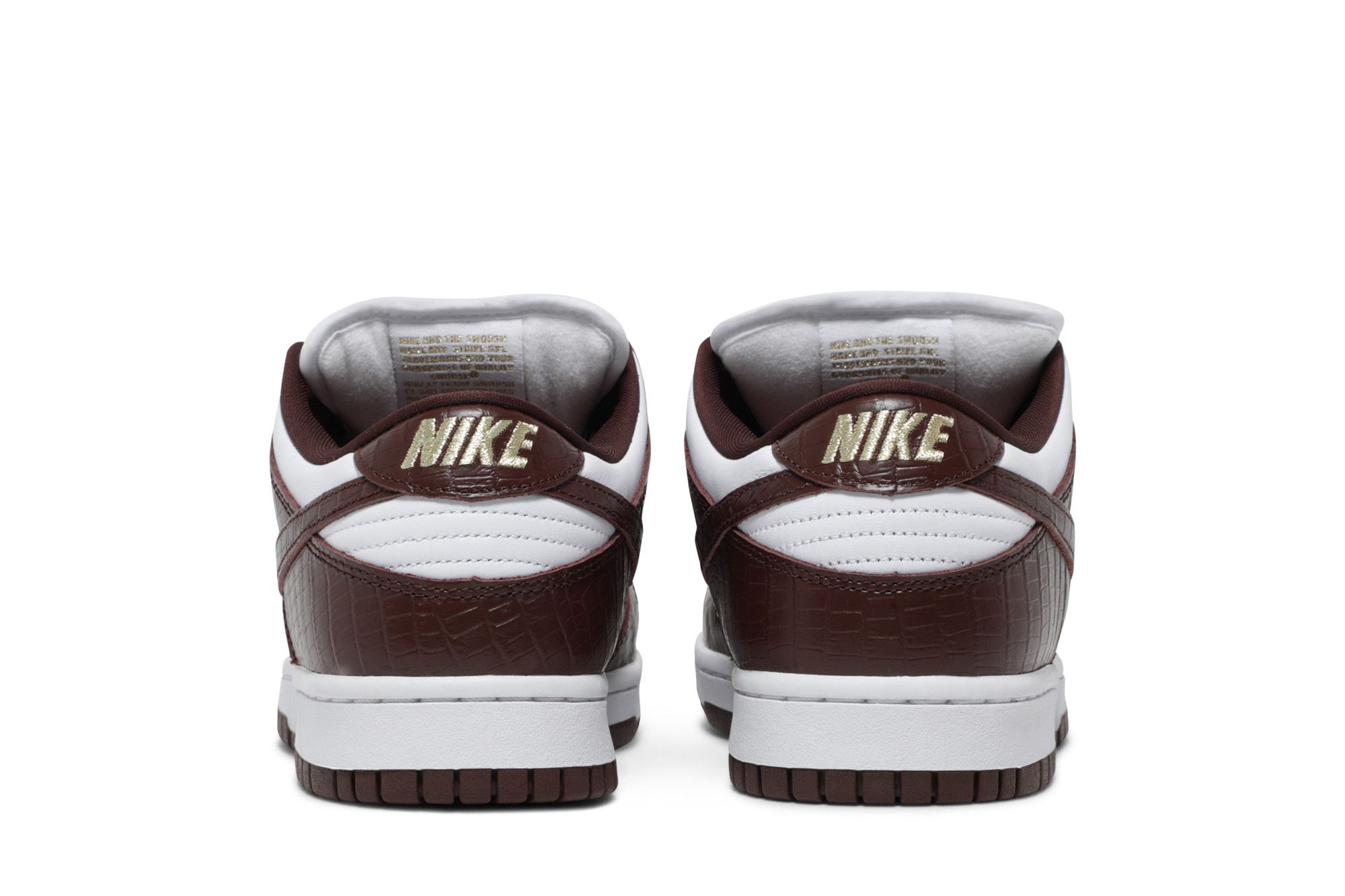 brown supreme dunks