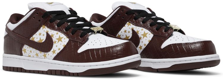Supreme x Nike Dunk Low OG SB QS Barkroot Brown