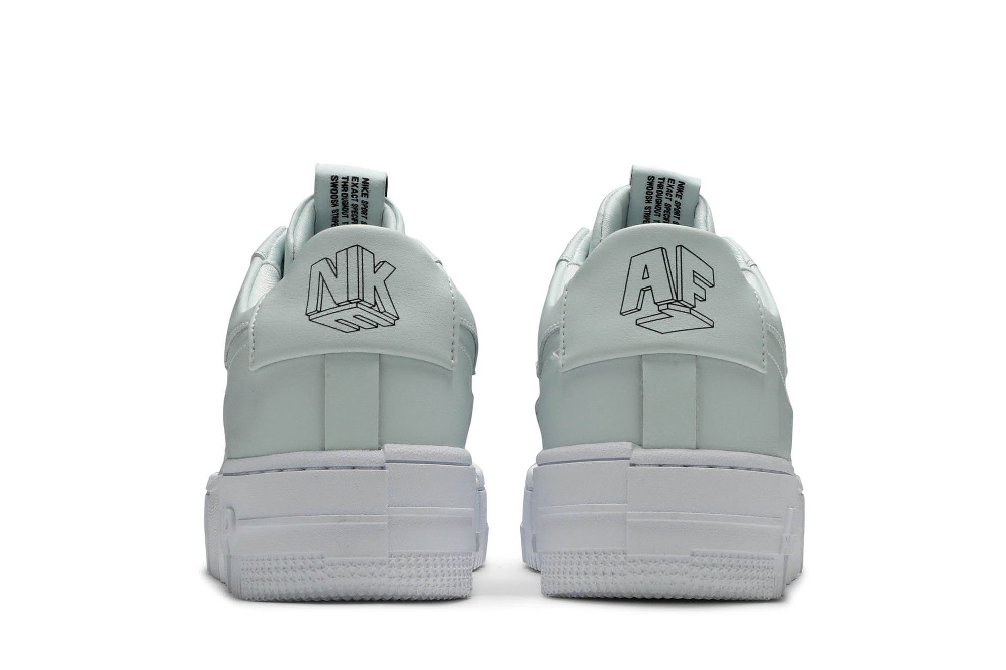 Buy Wmns Air Force 1 Pixel Ghost Aqua CK6649 400 GOAT