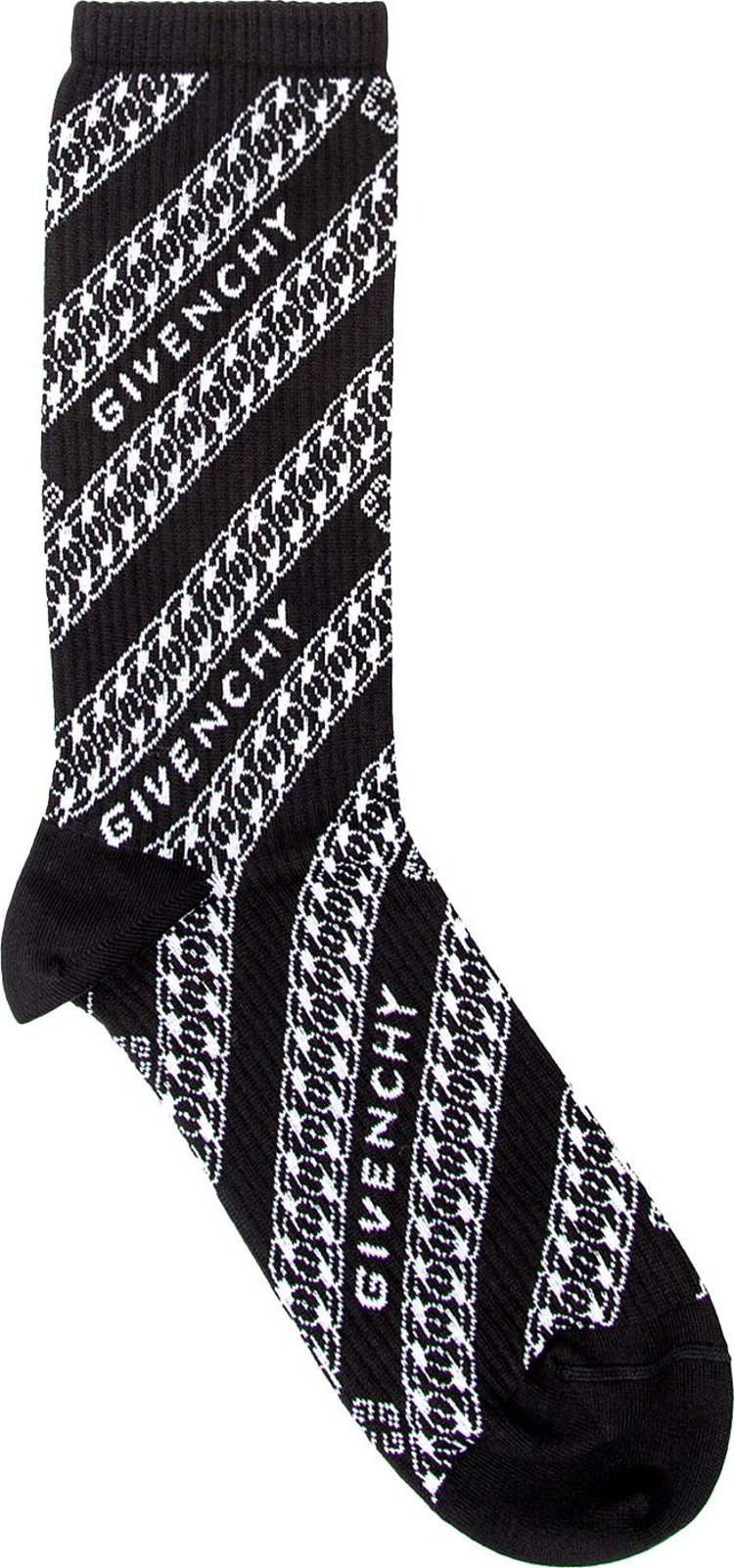 Givenchy Big Arc Socks BlackWhite