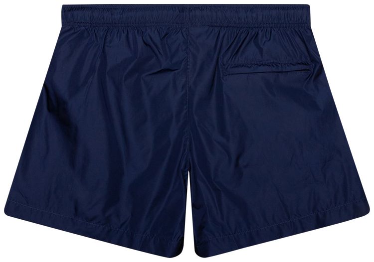 Off White Logo Swimshorts BlueWhite