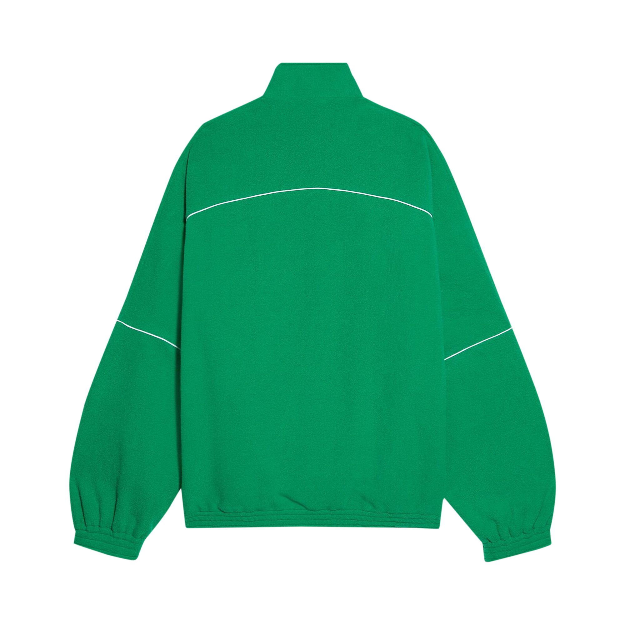 Buy Balenciaga Double Brushed Fleece Tracksuit Jacket Green 642337 TJQ32 3001 GOAT