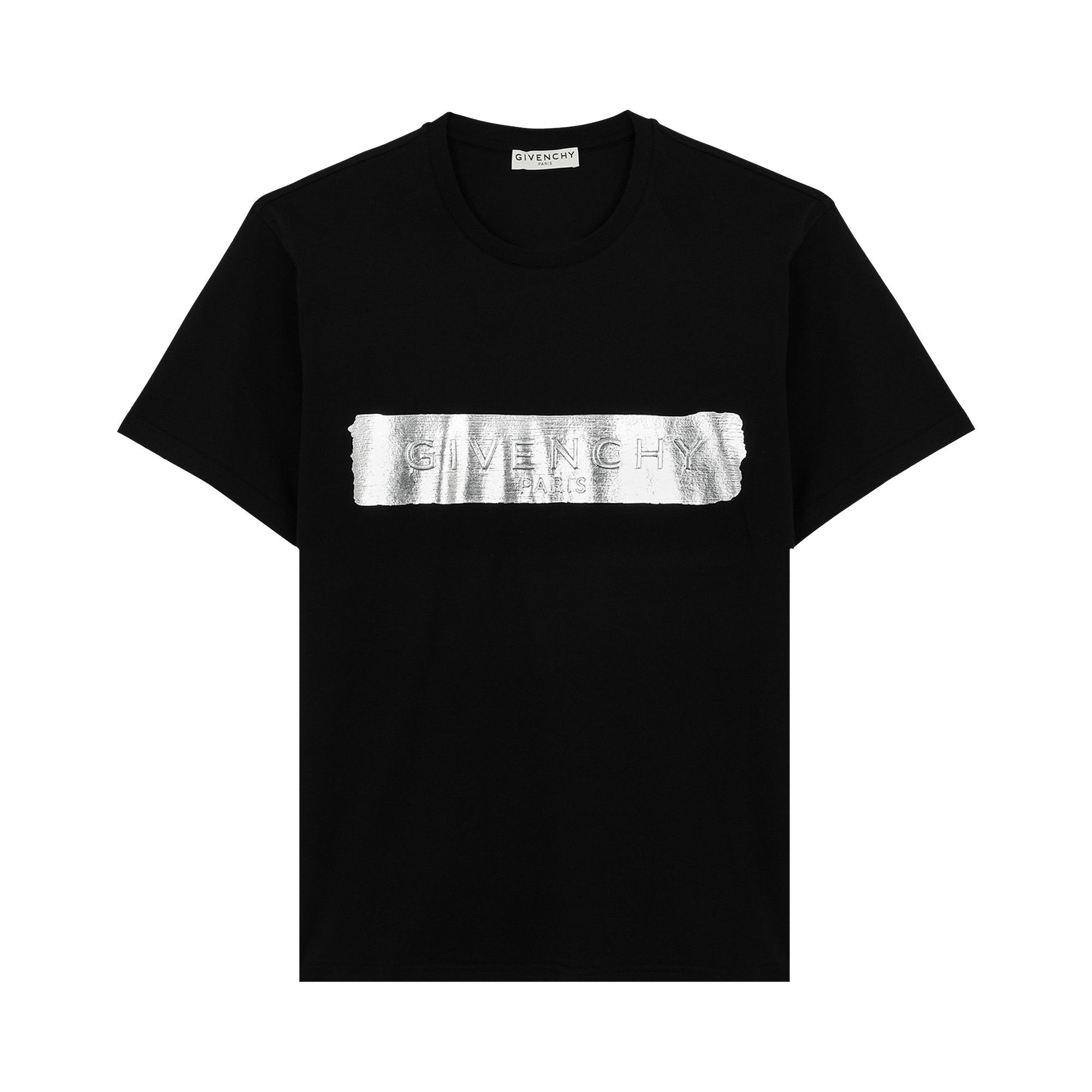 Buy Givenchy T-Shirt With Latex Band 'Black' - BM711D3002 001 | GOAT